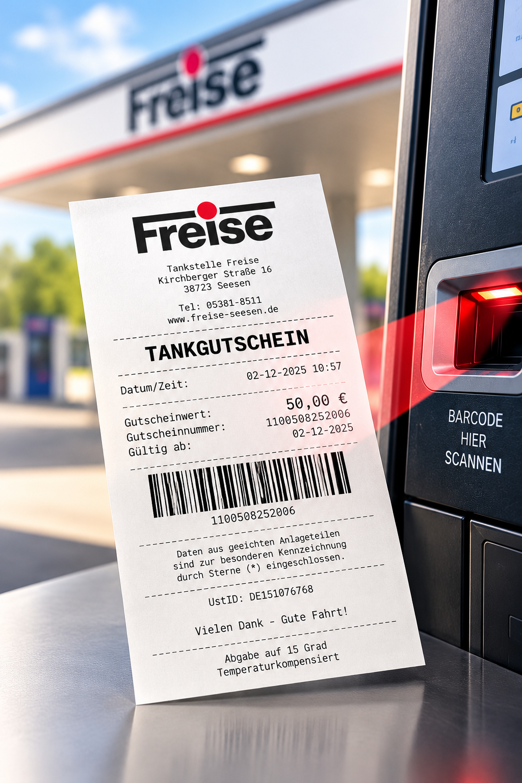 Die Freise Tankkarte
